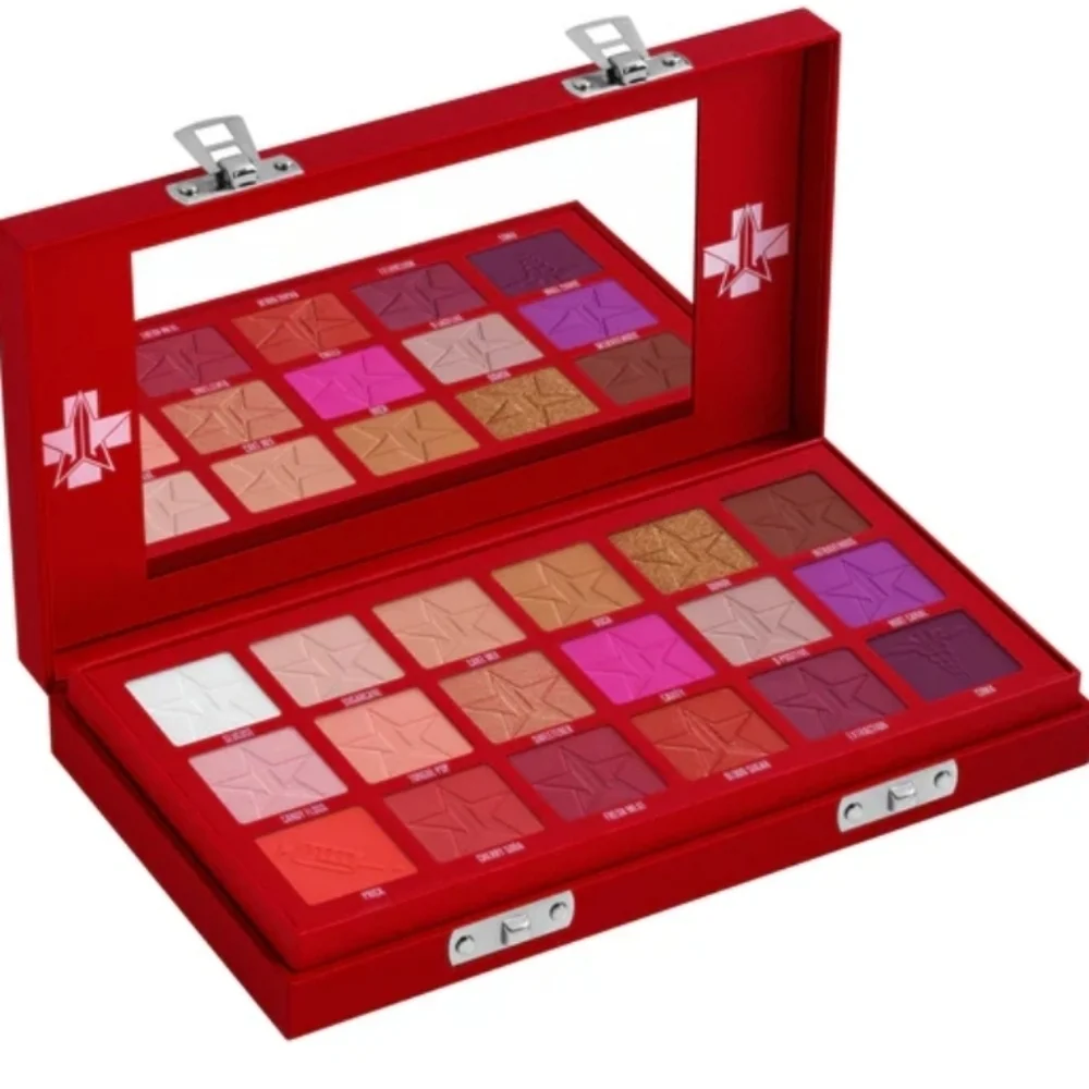 NEW Jeffree Star Blood Sugar Eyeshadow Palette + Lipstick Makeup Bundle